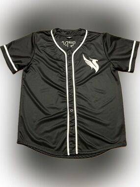 Illenium Jersey Mens Black Rave EDM Button Up Size 2XL